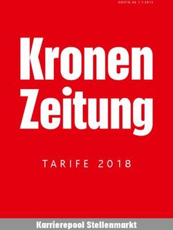 TARIFE 2018 Karrierepool Stellenmarkt - Krone