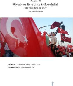 Wie arbeitet die türkische Zivilgesellschaft die Putschnacht auf? - Reisezeit: 12. September bis 06. Oktober 2016 Reiseorte: Bursa, Izmir ...