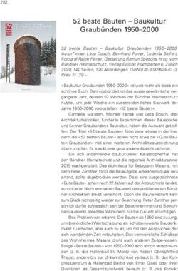 52 beste Bauten - Baukultur Graub&uuml;nden 1950-2000