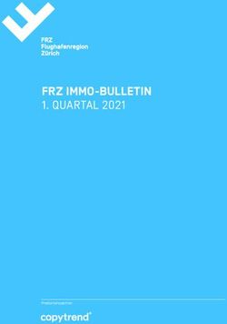 FRZ IMMO-BULLETIN 1. QUARTAL 2021 - Flughafenregion ...