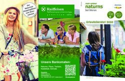 Urlaubsberater 2020 - Meraner Land