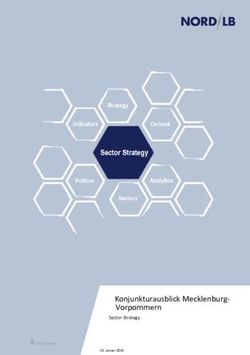 Konjunkturausblick Mecklenburg-Vorpommern - LFI MV