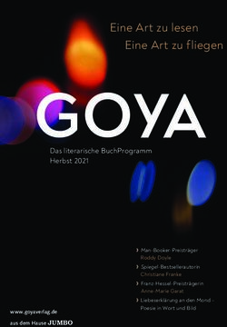 Eine Art zu lesen Eine Art zu fliegen - BücherWege