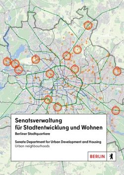 Senatsverwaltung f&uuml;r Stadtentwicklung und Wohnen - Berliner Stadtquartiere Senate Department for Urban Development and Housing