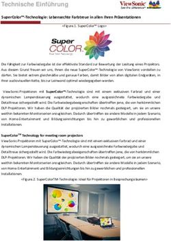 TECHNISCHE EINF&Uuml;HRUNG - SUPERCOLOR-TECHNOLOGIE: LEBENSECHTE FARBTREUE IN ALLEN IHREN PR&Auml;SENTATIONEN - VIEWSONIC
