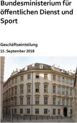 Bundesministerium f&uuml;r &ouml;ffentlichen Dienst und Sport - Gesch&auml;ftseinteilung 15. September 2018 - Bundesministerium f&uuml;r ...