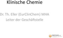 Klinische Chemie Dr. Th. Eller (EurClinChem) MHA Leiter der Gesch&auml;ftstelle