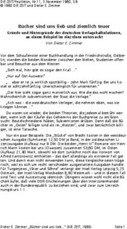 Bücher sind uns lieb und ziemlich teuer