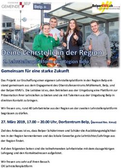 Gemeinsam f&uuml;r eine starke Zukunft - Schulen Belp