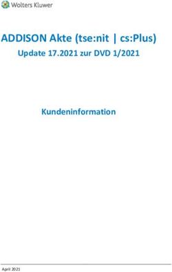 ADDISON Akte (tse:nit | cs:Plus) - Update 17.2021 zur DVD 1/2021 Kundeninformation
