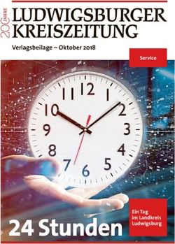 24 Stunden Ein Tag - Verlagsbeilage - Oktober 2018 Service - im Landkreis Ludwigsburg - Ludwigsburger Kreiszeitung