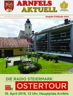 ARNFELS AKTUELL - Ein frohes - Marktgemeinde Arnfels