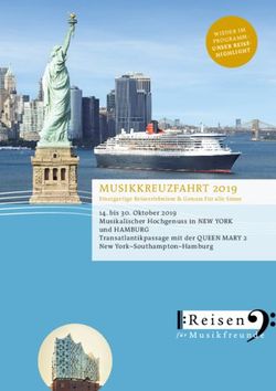 MUSIKKREUZFAHRT 2019 Einzigartige Reiseerlebnisse & Genuss f&uuml;r alle Sinne - WIEDER IM - ADAC Reisen f&uuml;r ...