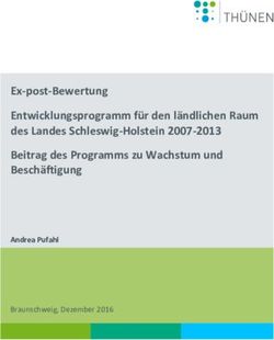 Ex-post-Bewertung Entwicklungsprogramm f&uuml;r den l&auml;ndlichen Raum des Landes Schleswig-Holstein 2007-2013 Beitrag des Programms zu Wachstum und ...