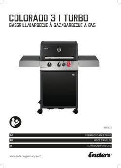 COLORADO 3 I TURBO GASGRILL/BARBECUE &Agrave; GAZ/BARBECUE A GAS - DE FR IT - Favex