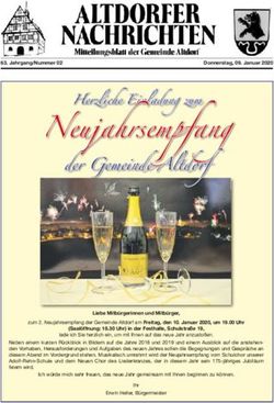 Neujahrsempfang der Gemeinde Altdorf