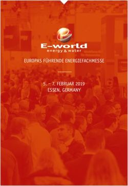 EUROPAS FÜHRENDE ENERGIEFACHMESSE 5 - 7. FEBRUAR 2019 ESSEN, GERMANY