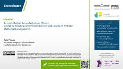 Material: Detektiv Ozobot Evo auf geheimer Mission Gelingt es ihm die geometrischen Formen und Figuren im Netz der Mathematik aufzuspüren?