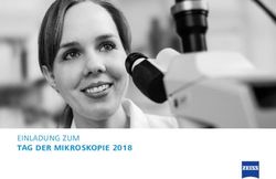 EINLADUNG ZUM TAG DER MIKROSKOPIE 2018 - Zeiss