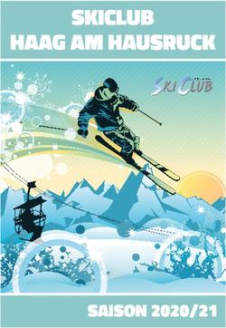 SKICLUB HAAG AM HAUSRUCK - SAISON 2020/21