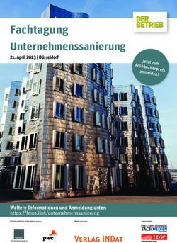 Fachtagung Unternehmenssanierung - Weitere Informationen und Anmeldung unter