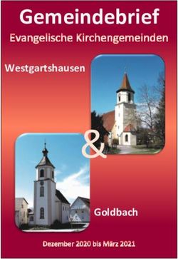 Gemeindebrief Westgartshausen - Evangelischer Kirchenbezirk Crailsheim