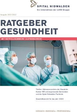 RATGEBER GESUNDHEIT - Spital Nidwalden