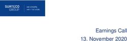 Earnings Call 13. November 2020 - SURTECO GROUP SE ...