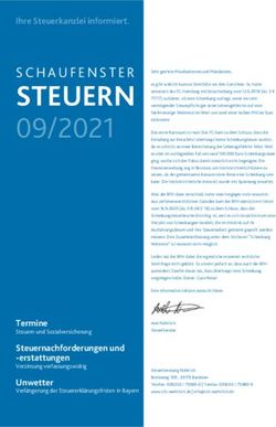 STEUERN 09/2021 Ihre Steuerkanzlei informiert - Steuerberatung N&auml;hrlich