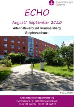 ECHO August/ September 2020 - Altenhilfeverbund Rummelsberg Stephanushaus - Altenhilfe Rummelsberg