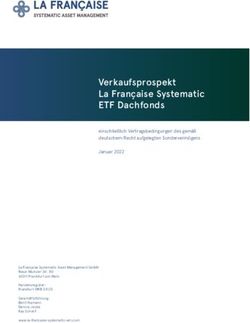 Verkaufsprospekt La Française Systematic ETF Dachfonds