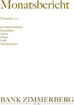 Monatsbericht November 2020 Investmentausblick Konjunktur Aktien Zinsen Gold Marktkompass