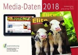 Media-Daten 2018 - Elite Magazin