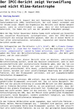 Der IPCC-Bericht zeigt Verzweiflung und nicht Klima-Katastrophe - EIKE