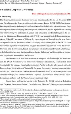 Sustainable Corporate Governance