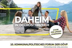DAHEIM IN OBERÖSTERREICH - KOMMUNALPOLITISCHES FORUM DER OÖVP - OÖVP