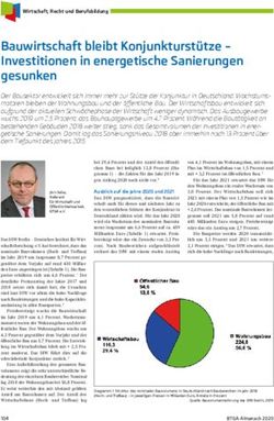 Bauwirtschaft bleibt Konjunkturstütze - Investitionen in energetische Sanierungen gesunken - BTGA