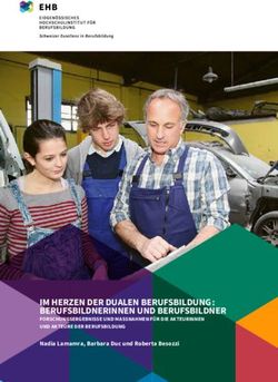IM HERZEN DER DUALEN BERUFSBILDUNG : BERUFSBILDNERINNEN UND BERUFSBILDNER - FORSCHUNGSERGEBNISSE UND MASSNAHMEN FÜR DIE AKTEURINNEN UND AKTEURE ...