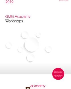 GMG Academy Workshops 2019 - Expertenwissen aus erster Hand First-hand Expert Knowledge - GMG Color