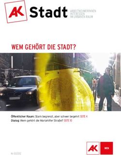 WEM GEH&Ouml;RT DIE STADT? - STADT ARBEITNEHMERINNEN INTERESSEN IM URBANEN RAUM - ARBEITERKAMMER WIEN