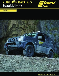 ZUBEHÖR KATALOG Suzuki Jimny - www.horntools.com - Quadventures and More