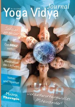 YYogoga Via Vidydyaa Journal - Yoga Vidya