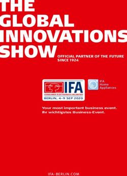 THE GLOBAL INNOVATIONS - SHOWOFFICIAL PARTNER OF THE FUTURE SINCE 1924 - IFA Berlin