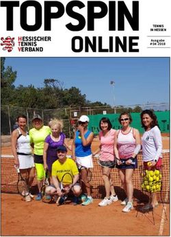 TOPSPIN Ausgabe ONLINE - HESSISCHER TENNIS VERBAND - Hessischer Tennis-Verband eV