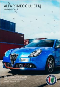 ALFA ROMEO GIULIETTA Modelljahr 2019 - PREISE, AUSSTATTUNGEN UND TECHNISCHE DATEN