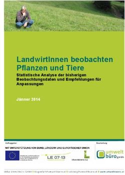 LandwirtInnen beobachten Pflanzen und Tiere - Statistische Analyse der bisherigen Beobachtungsdaten und Empfehlungen für Anpassungen Jänner 2014