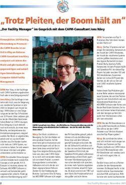 "Trotz Pleiten, der Boom h&auml;lt an" - CAFM Consultant Prof. Jens ...
