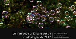 Lehren aus der Datenspende Bundestagswahl 2017 - BLM