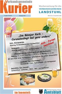 Kurier LandstuhL Wochenzeitung für die Verbandsgemeinde - Verbandsgemeinde ...