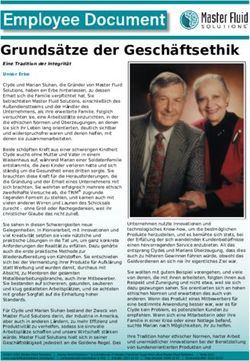 Grunds&auml;tze der Gesch&auml;ftsethik - Master Fluid Solutions